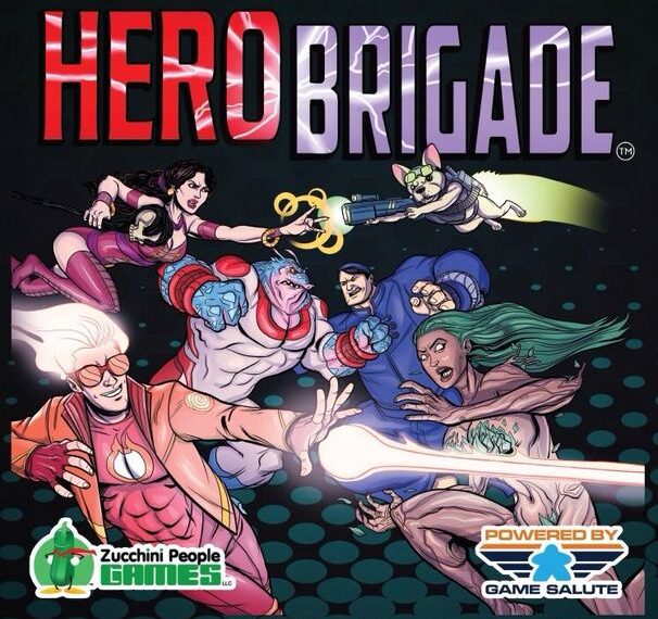 Hero Brigade (2014) Board Game