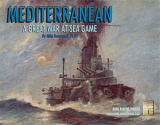 Great War at Sea: The Mediterranean (1996) Board Game
