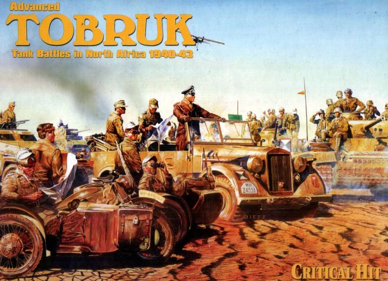 Advanced Tobruk: Tank Battles in North Africa 1940-43 (2002) Board Game