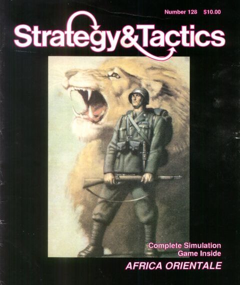 Africa Orientale (1989) Board Game