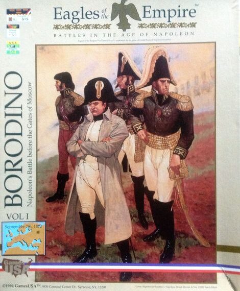 Eagles of the Empire: Borodino (1994) Board Game