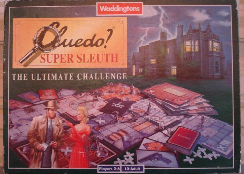 Cluedo: Super Sleuth (1995) Board Game