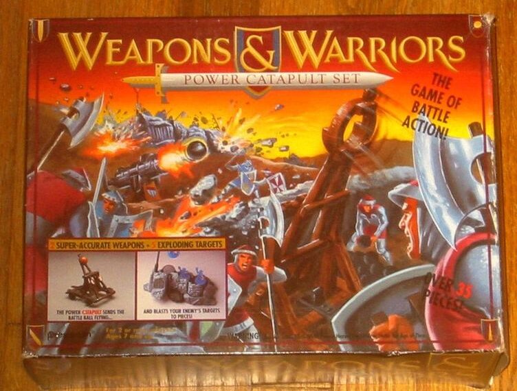 Weapons & Warriors: Power Catapult Set (1994) Board Game