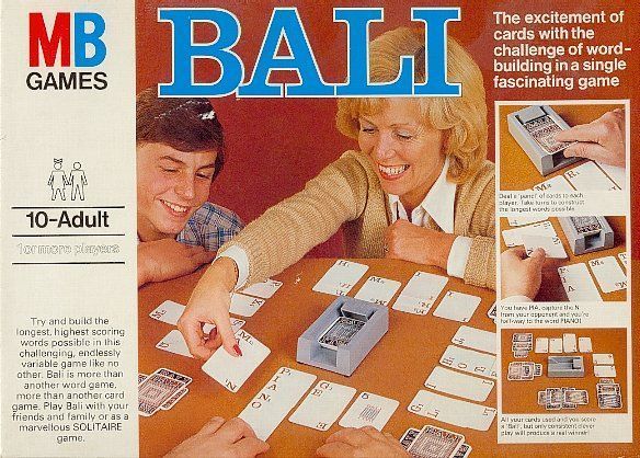 Bali (1954) Board Game