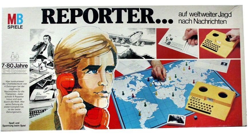 Reporter (1976) Board Game