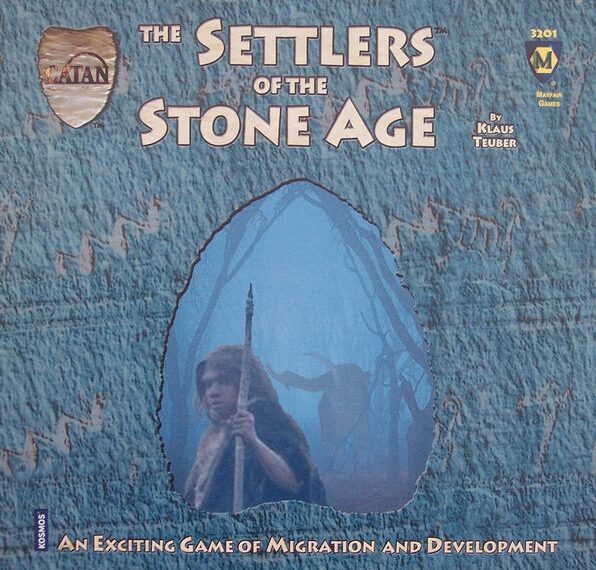 The Settlers of the Stone Age (2002) Board Game