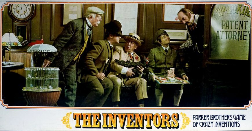 The Inventors (1974) Board Game