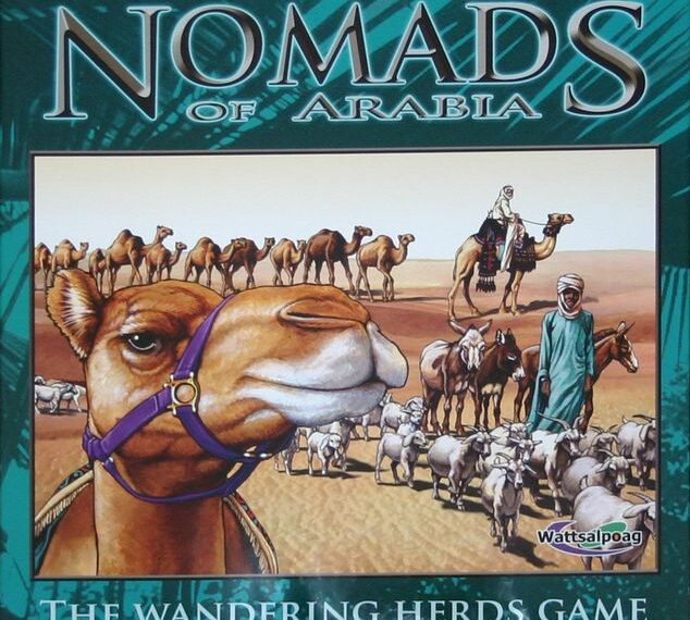 Nomads of Arabia: The Wandering Herds Game (2006) Board Game