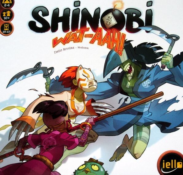 Shinobi WAT-AAH! (2014) Board Game