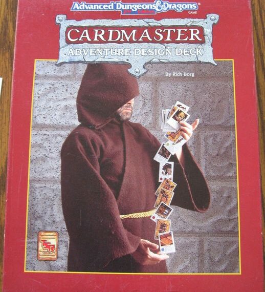 Cardmaster: Adventure Design Deck (1993) Board Game