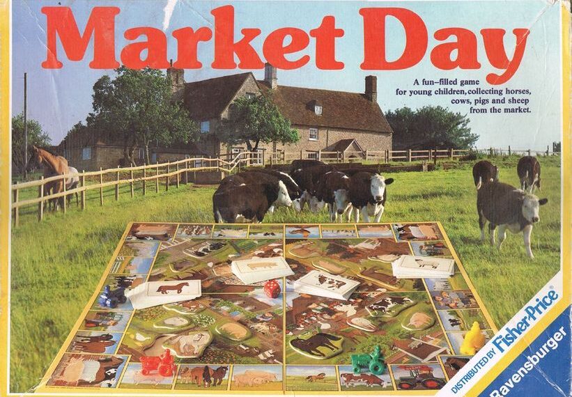 Market Day (1984) Board Game