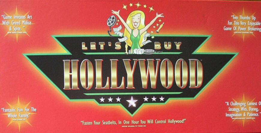 Let’s Buy Hollywood (1991) Board Game