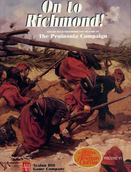 On to Richmond! (1998) Board Game