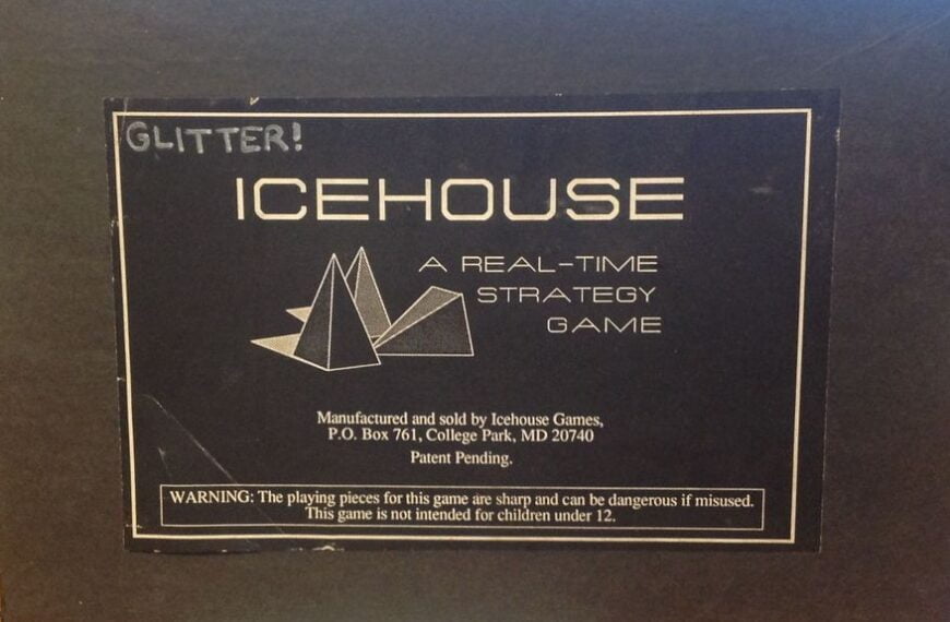 Icehouse (1989) Board Game