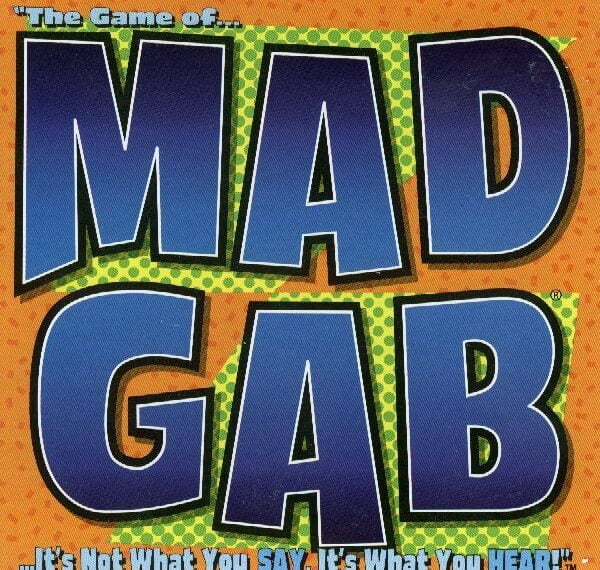 Mad Gab (1996) Board Game