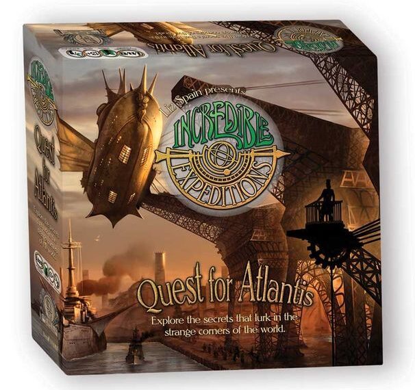 Incredible Expeditions: Quest for Atlantis (2015) Board Game