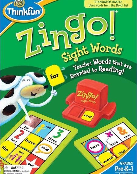 Zingo! Sight Words (2012) Board Game