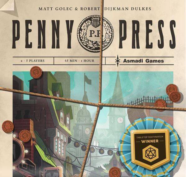 Penny Press (2015) Board Game