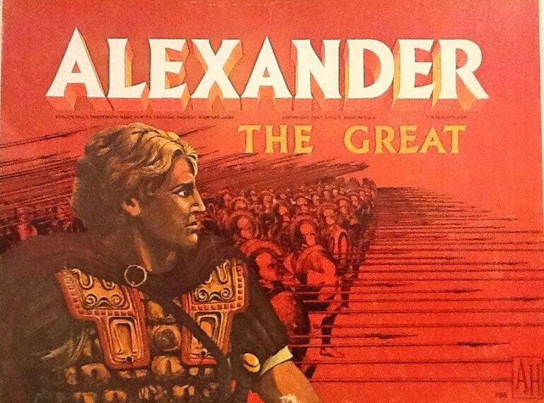 Alexander the Great (1971) Board Game