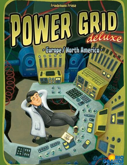 Power Grid Deluxe: Europe/North America (2014) Board Game