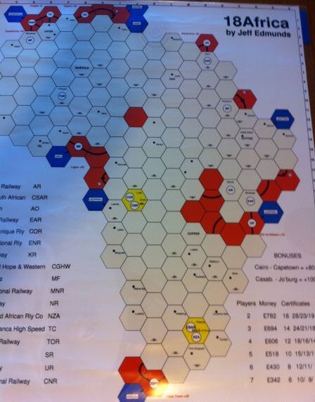 18Africa (2014) Board Game