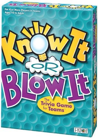 Know It or Blow It (2009) Board Game