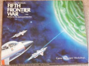 Fifth Frontier War (1981) Board Game