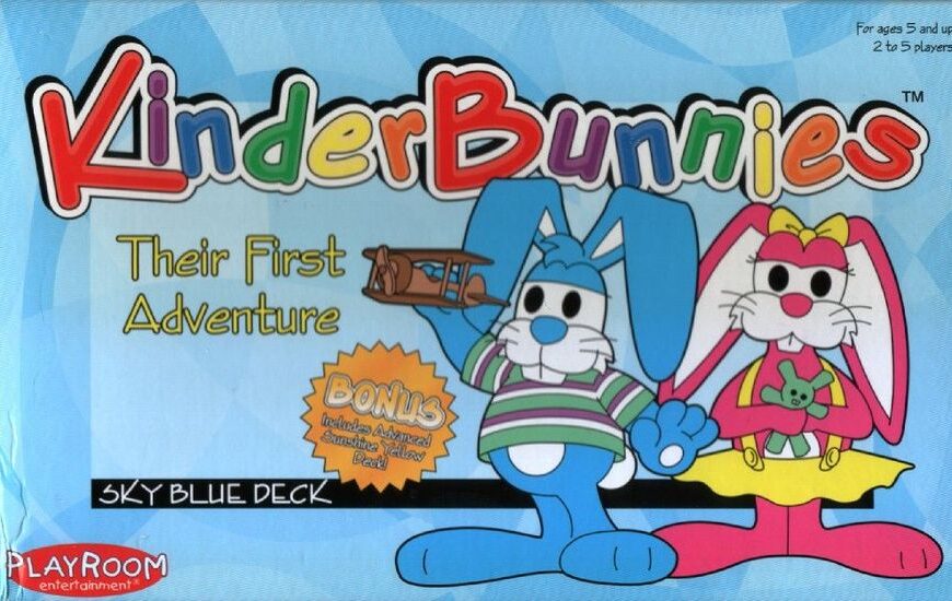 Kinder Bunnies: Their First Adventure (2005) Board Game