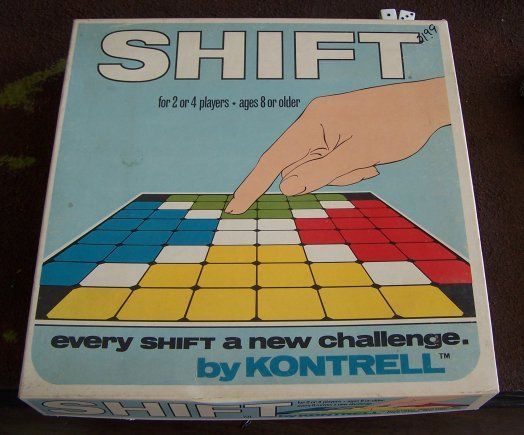 Shift (1973) Board Game