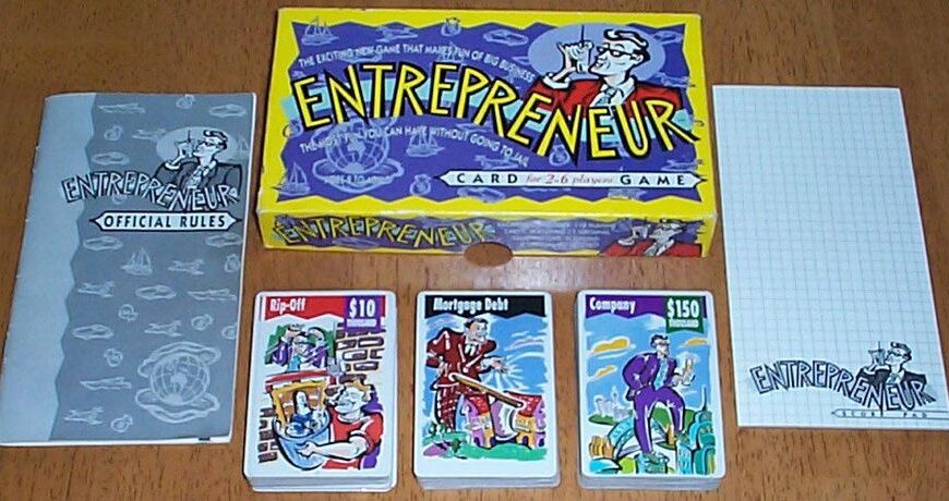 Entrepreneur (1987) Board Game