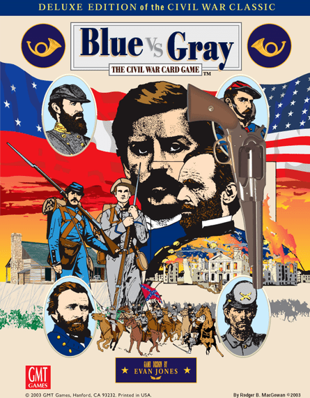 Blue vs. Gray (1999) Board Game