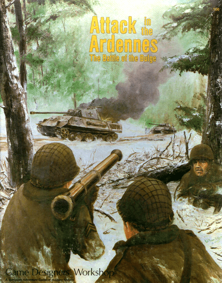 Attack in the Ardennes: The Battle of the Bulge (1982) Board Game