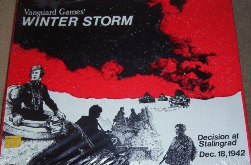 Winter Storm: Decision at Stalingrad (1980) Board Game