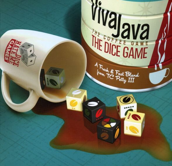 VivaJava: The Coffee Game: The Dice Game (2014) Board Game