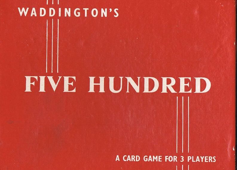 500 (1904) Board Game