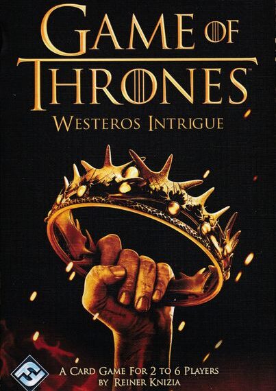 Game of Thrones: Westeros Intrigue (2014) Board Game