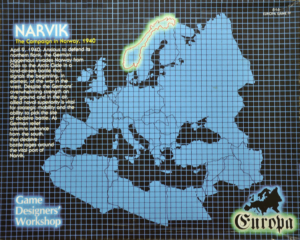 Narvik: The Campaign in Norway, 1940 (1974) Board Game