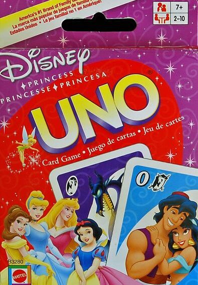 UNO: Disney Princess (2004) Board Game