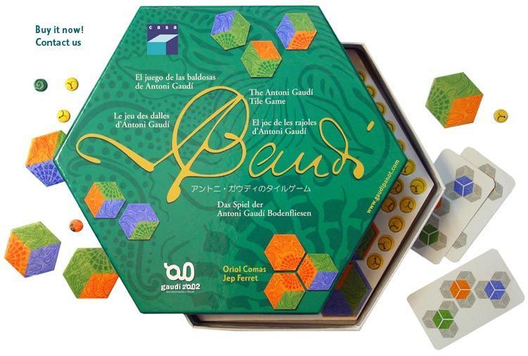 Gaudí (2002) Board Game