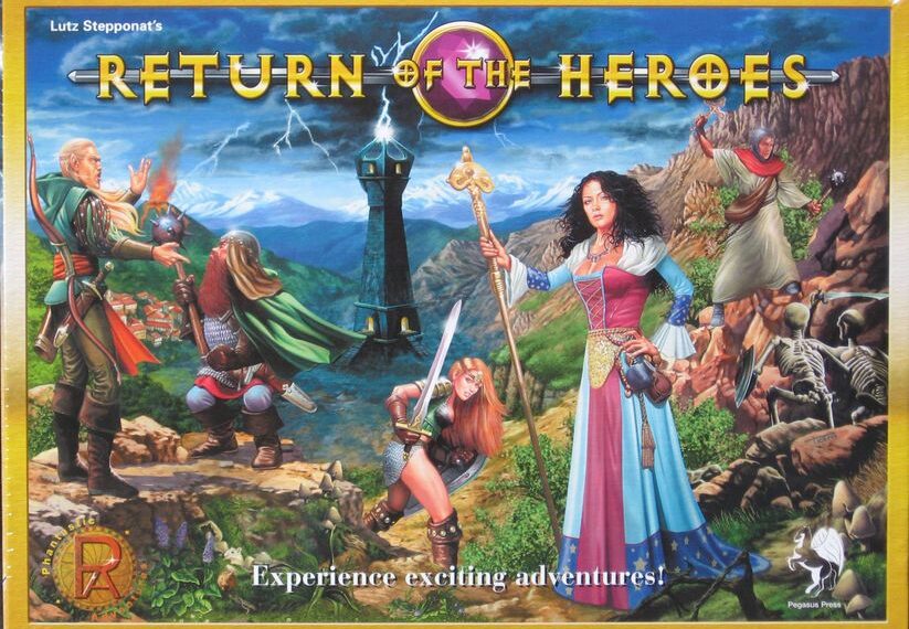 Return of the Heroes (2003) Board Game