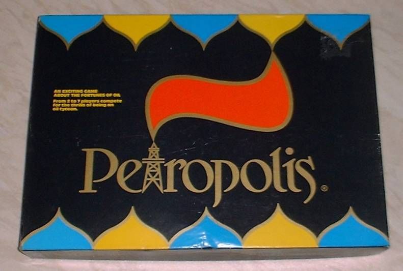 Petropolis (1976) Board Game