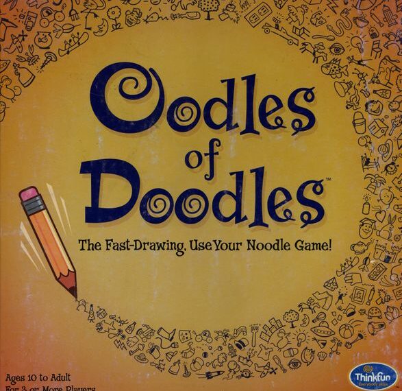 Oodles of Doodles (2003) Board Game
