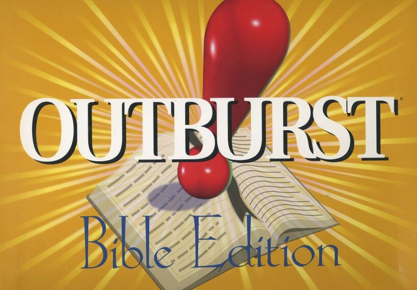 Outburst Bible Edition (1989) Board Game