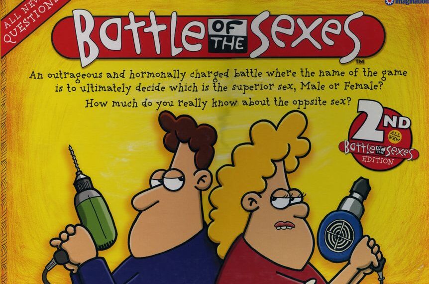 Battle of the Sexes (1997) Board Game