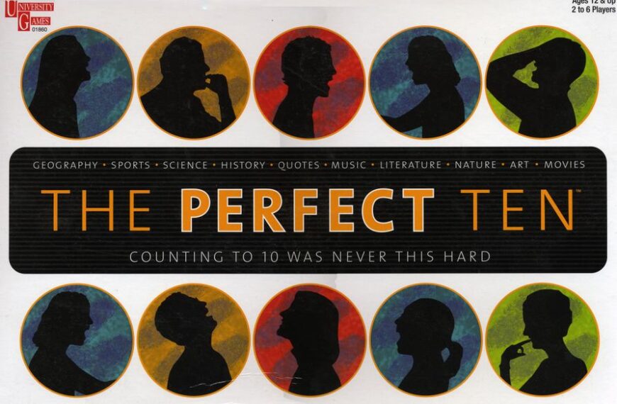 The Perfect 10 (2003) Board Game