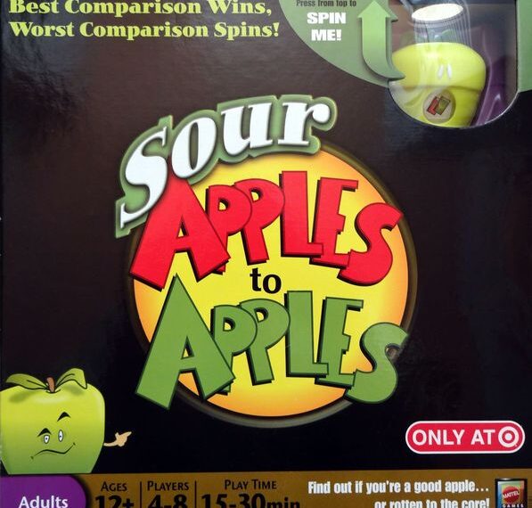 Sour Apples to Apples (2011) Board Game