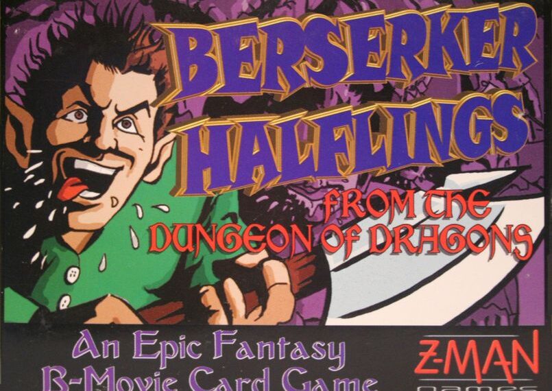 Berserker Halflings from the Dungeon of Dragons (2005) Board Game