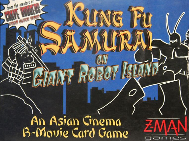 Kung Fu Samurai on Giant Robot Island (2003) Board Game