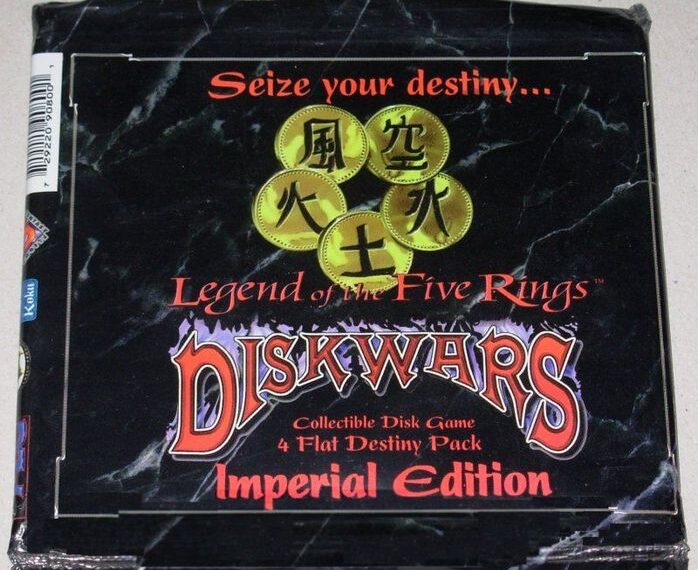Diskwars: Legend of the Five Rings (2000) Board Game