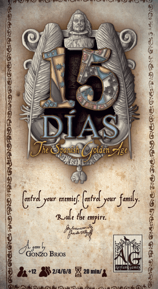 15 Dias: The Spanish Golden Age (2014) Board Game